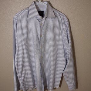 Hawes & Curtis Mens Size Large slim fit shirt